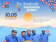 Live solidária: Grupo Cavaquinho de Ouro e Voluntários do Bem