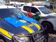 26 kg de cocaína escondidos em carro são apreendidos na BR-101