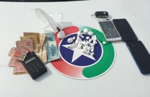 Em Gravatal, traficante é flagrado em venda de drogas na modalidade tele-entrega