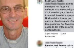 “Gosta de dar, assuma as consequências”, diz padre sobre menina estuprada