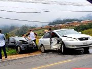 Acidente grave é registrado na SC-370, entre o Travessão e as Termas do Gravatal
