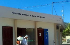 Prefeitura de Santa Rosa de Lima passa por sanitização após prefeito contrair covid-19