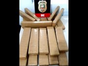 Operação ‘Embalos de um Sábado à Noite’ apreende 21kg de maconha em Tubarão