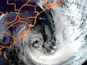 Ciclone-bomba provoca ventania no Sul e Sudeste do Brasil