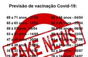 Prefeitura de Imbituba emite alerta sobre fake news de vacinação
