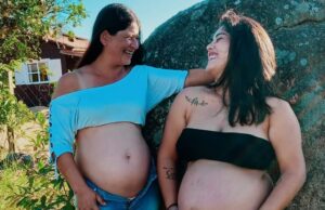 Mãe e filha dão à luz no mesmo mês em Tubarão.