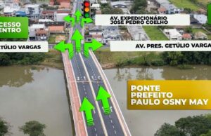 Nova ponte será inaugurada neste sábado (25)