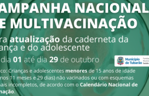Campanha de Multivacinação para crianças e adolescentes com menos de 15 anos inicia nesta sexta (1°)