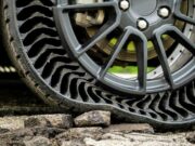 Michelin e GM anunciam pneu que funciona sem ar e não fura