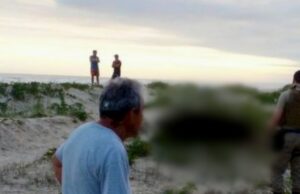 Homem encontra corpo carbonizado no Balneário Esplanada, em Jaguaruna