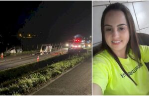 Moradora de Sangão é identificada como a vítima de acidente na BR-101