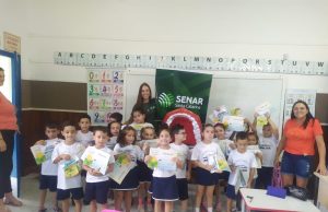 HIGIENE BUCAL É TEMA DE PALESTRA MINISTRADA AOS ALUNOS DA REDE MUNICIPAL DE ENSINO