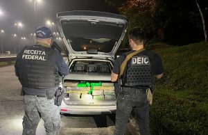 DRACO e Receita Federal apreendem carregamento de droga