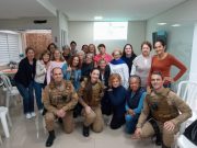 POLÍCIA MILITAR MINISTRA PALESTRA COM TEMA “VIOLÊNCIA DOMÉSTICA”