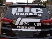 POLÍCIA CIVIL IDENTIFICA E PRENDE AUTOR DE ASSALTO A FUNCIONÁRIO DE HOTEL EM TUBARÃO