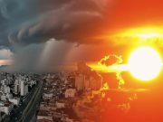 Feriado de Natal terá ‘combo climático’ com calor de 40°C, tempestades e ventos de 70 km/h