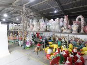 Comitiva de Tubarão em visita técnica para escolha da decoração do Natal 2026.