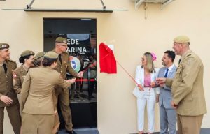 Solenidade no 5º Batalhão de Polícia Militar em Tubarão