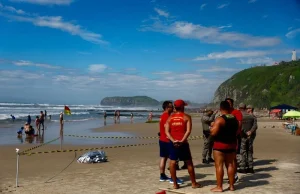 Encontrado corpo de homem que desapareceu após cair na Praia da Guarita, em Torres