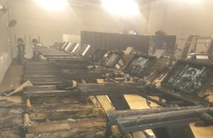Acadêmia tem equipamentos destruídos após incêndio em Içara