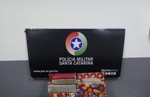 PM apreende mais de 48 kg de drogas e prende casal em Criciúma