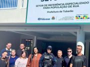CIAMP-Rua visita o Setor POP de Tubarão e debate estratégias de atendimento à população em situação de rua
