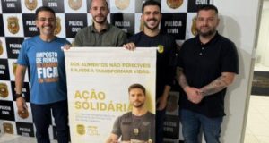 Tubarão apoia campanha de doação de alimentos da Polícia Civil durante as comemorações dos 156 anos do município