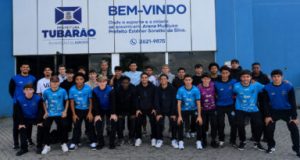 Tubarão Futsal embarca com 32 integrantes para Itajaí e disputa o Catarinense Sub-16 e Sub-18 contra o Marcílio Dias