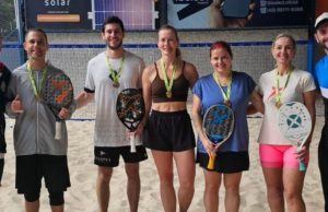 Fundação de Esporte de Tubarão define equipes de beach tennis para o JASC após seletiva com 14 trios