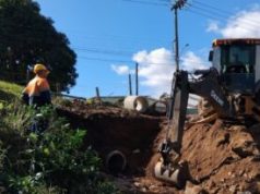 Defesa Civil de Tubarão Intensifica Prevenção: Limpeza de Valas e Recuperação de Comportas
