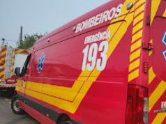 Idoso fica ferido após colisão entre bicicleta e automóvel em Tubarão