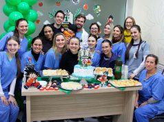 Bebê comemora primeiro aniversário em hospital de Tubarão cercado por carinho