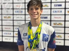 Nadador de Tubarão é campeão brasileiro no Juvenil de Natação com quatro medalhas