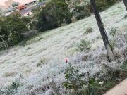 Quinta-feira em Tubarão terá geada e mínima de -6°C; risco de hipotermia permanece elevado