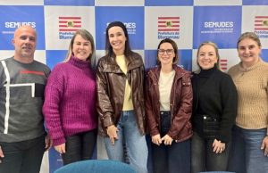 Equipe de Assistência Social de Tubarão visita Blumenau para conhecer gestão de desastres Foto: Divulgação