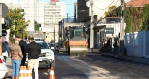 Tubarão lança Operação Tapete Preto com quase 60 mil m² de asfalto Fotos: Vinícius Duarte/Gecom/PMT