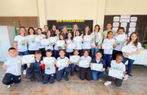 Programa Din Din forma novas turmas e transforma rotina de estudantes de Tubarão Foto: Patrícia Amorim