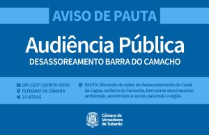 Audiência Pública Debate Desassoreamento em Tubarão