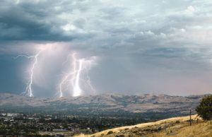 Pancadas de chuva marcam sábado em Tubarão com alerta de tempestade
