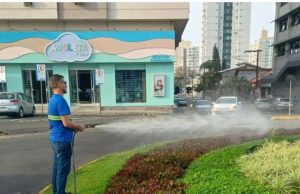 Zeladoria intensifica limpeza e manutenção de espaços públicos em Tubarão Foto: Divulgação/PMT