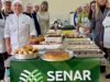 Mulheres em Ação de Tubarão aprendem técnicas de produção caseira de pães e biscoitos Fotos: Tyellen Fausto/SASMF