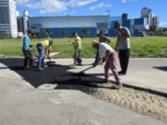 Manutenções na malha viária são realizadas em diferentes pontos de Tubarão Foto: Divulgação