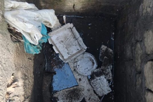 Descarte irregular de resíduos aumenta risco de alagamentos em Tubarão Fotos: Divulgação/PMT