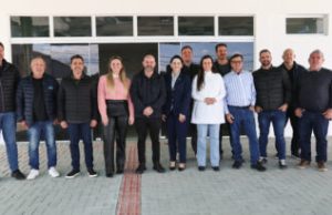Vereadores acompanham avanço das obras da UPA 24 horas em Tubarão Fotos: Vinícius Duarte/Gecom
