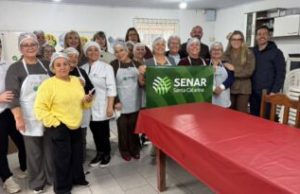 Mulheres do Passagem concluem curso de produção de massas em Tubarão Foto: Divulgação/PMT