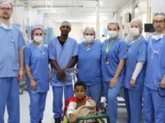 Hospital Nossa Senhora da Conceição realiza primeiro tratamento de aneurisma carotídeo em criança Foto: HNSC/Divulgação