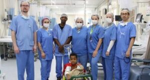 Hospital Nossa Senhora da Conceição realiza primeiro tratamento de aneurisma carotídeo em criança Foto: HNSC/Divulgação