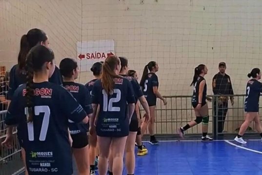 Handebol Feminino de Tubarão Vence na 2ª Fase da Liga Santa Catarina Cadete
