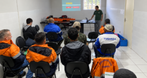 Secretarias de Tubarão iniciam capacitação em operação de motosserra e roçadeira Foto: Divulgação/PMT