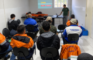 Secretarias de Tubarão iniciam capacitação em operação de motosserra e roçadeira Foto: Divulgação/PMT